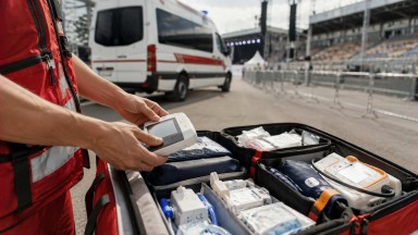 Дежурство скорой на мероприятиях в Темрюке