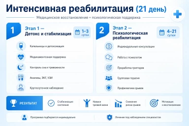 Реабилитация за 21 день в Темрюке
